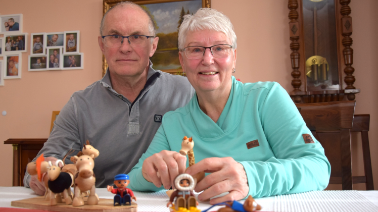Spielzeug haben Horst und Marlies Homann immer noch parat. Obwohl sie seit vergangenem Jahr nicht mehr als Tageseltern arbeiten, haben sie immer noch eine Spielkiste – für die Enkel. 