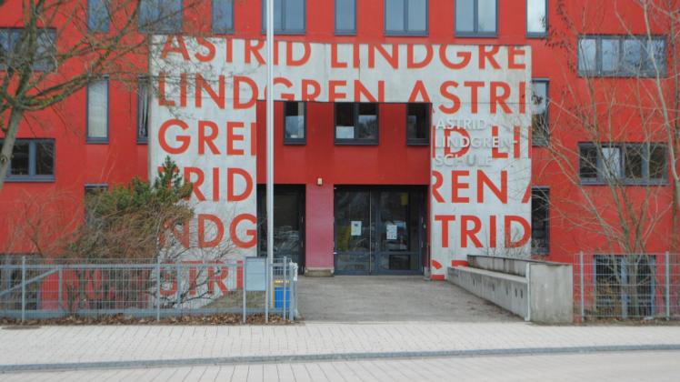 Die Astrid-Lindgren-Schule in der Tallinner Straße in Schwerin