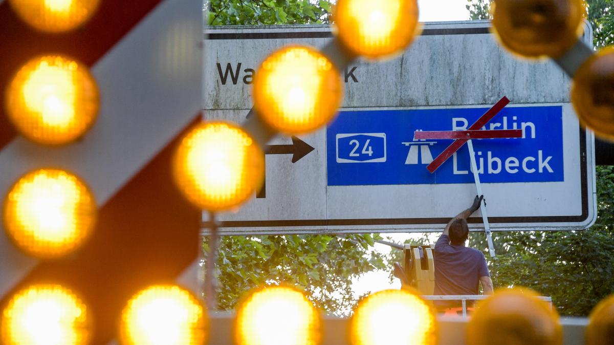 Neue Baustellen Auf Der A1 Und Der B5 Im Hamburger Osten | SHZ