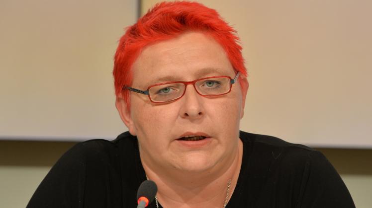 Die LandtagsabgeordneteAndrea Johlige sitzt für die Linken im NSU-Untersuchungsausschuss. 