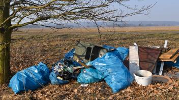Illegale Müllentsorgung in Brandenburg