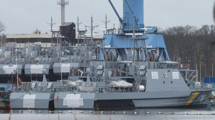 Die Peenewerft in Wolgast darf seit November keine Patrouillenboote mehr nach Saudi-Arabien liefern. 