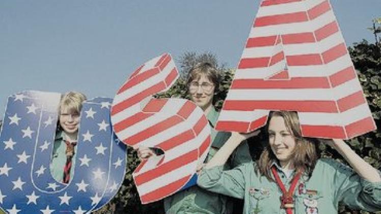 Pfadfinder besuchen Kanada und die USA