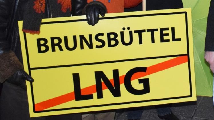 Streit um Flüssiggas: Die Gegner lehnen das Projekt strikt ab.