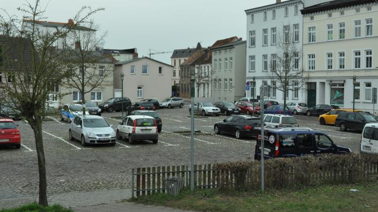 Der Spaldingsplatz in der Schweriner Vorstadt soll saniert werden. 