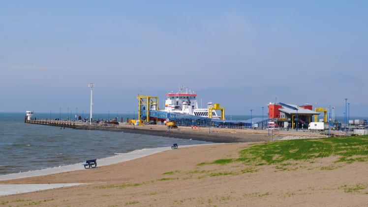 Die Erreichbarkeit der nordfriesischen Häfen wie Dagebüll war Gesprächsthema  zwischen IGNH und Bund. 