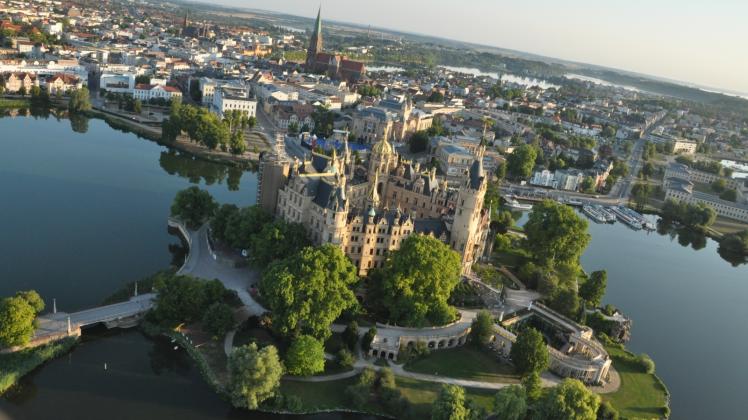 Das Areal, mit dem sich Schwerin um den Welterbe-Titel bewerben will, reicht weit übers Schloss hinaus.