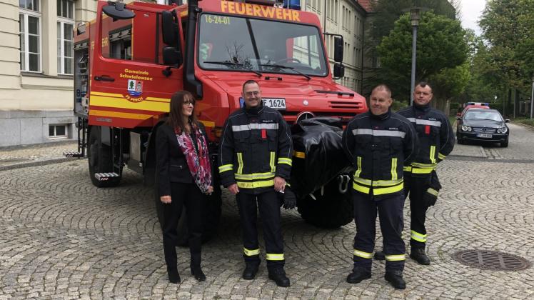 Innenstaatssekretärin Katrin Lange stellte in Potsdam den Waldbrandbericht 2018 vor. Im vergangenen Jahr kam es zu 512 Waldbränden in der Mark. 