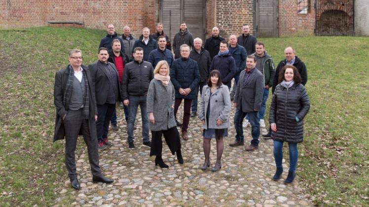Treten zur Wahl an: 22 der 24 Kandidaten der CDU Neustadt-Glewe.
