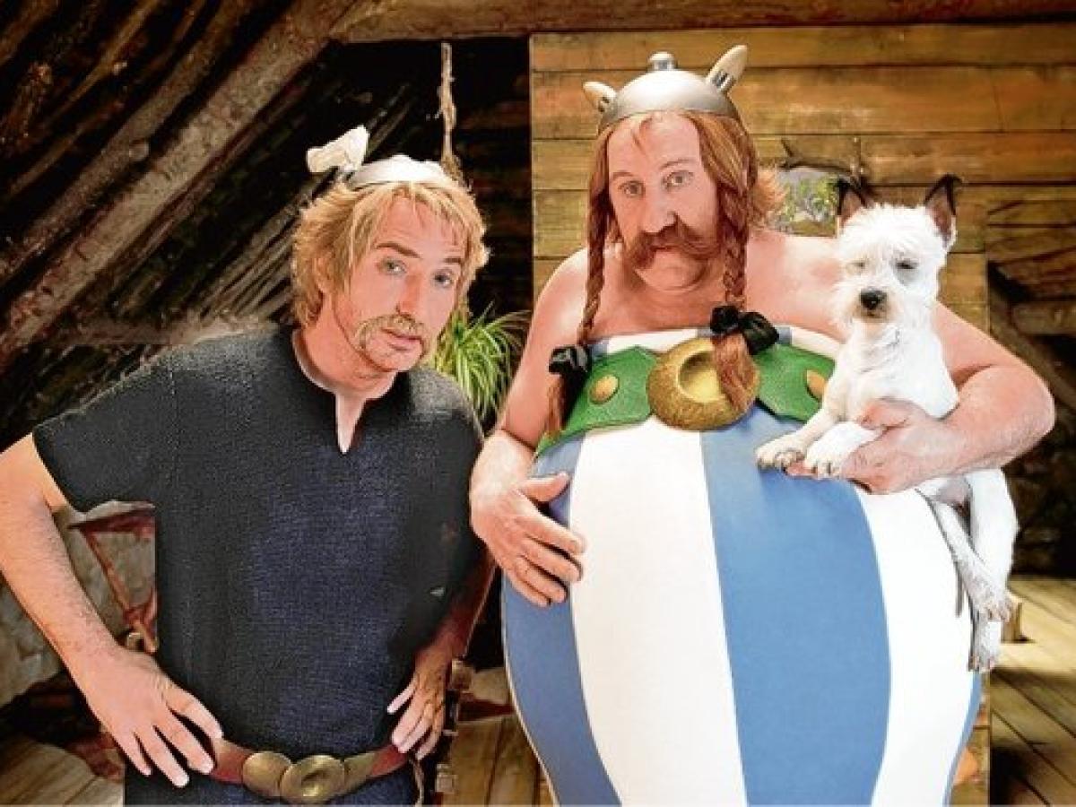 Asterix und Obelix besuchen die Queen SHZ