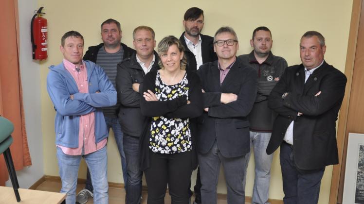 Zuversichtlich präsentieren sich die Kandidaten der CDU für die bevorstehende Kommunalwahl in Dragun.