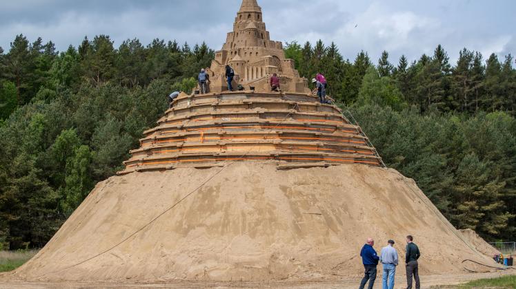 Sandskulpturen-Festival in Binz