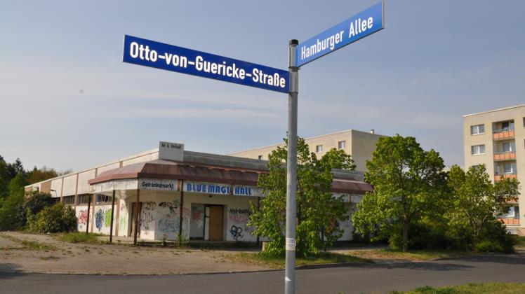 Die ehemalige Kaufhalle in der Otto-von-Guericke-Straße soll zum neuen Gebetsraum für Muslime werden. 