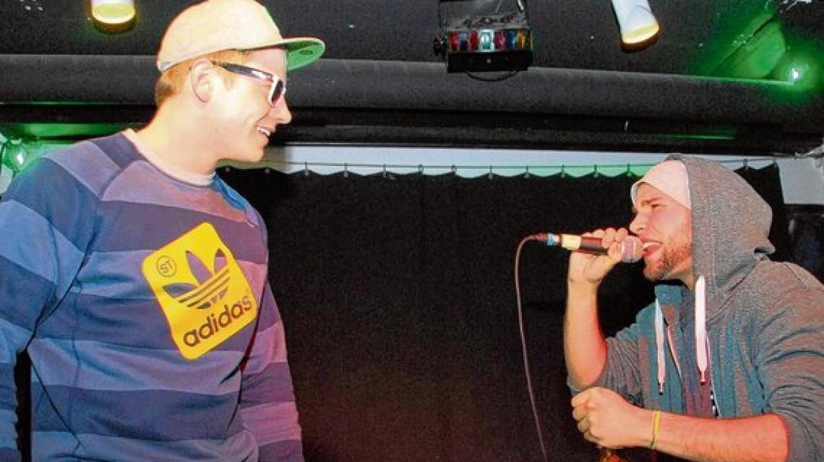 Internet-Rapper auch bühnenfest