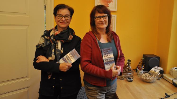 Gesichter des Kunst- und Kulturrats Miro Zahra (l.) und Birgit Lohmeyer 