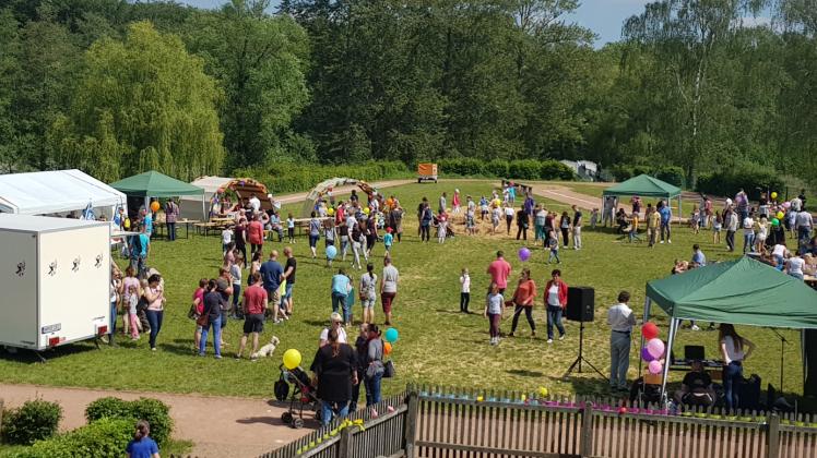 Sportplatz statt Schlossberg – das Kinderfest soll vorerst nur noch bei der Museumsanlage stattfinden. 