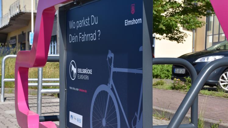 Raus aus dem Auto und rauf aufs Rad: Mit der Eselsbrücke möchte die Stadt Elmshorn den Radverkehr speziell zwischen dem Bahnhof und dem Gewerbegebiet Grauer Esel stärken.