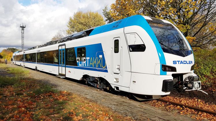 Ab 2022 rollen Akku-Züge durch SH | SHZ