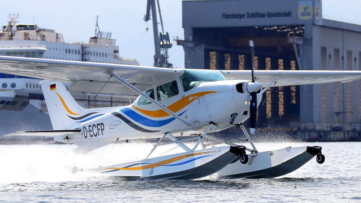 Mit dem Wasserflugzeug über die Flensburger Förde | SHZ