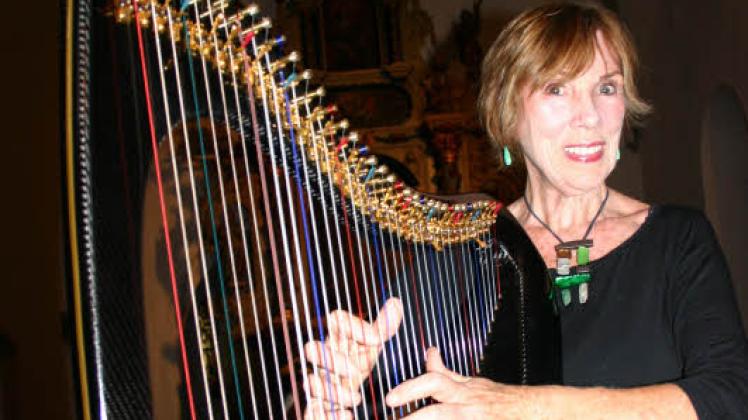 Hilary O’Neill und ihre Harfe harmonieren bestens.