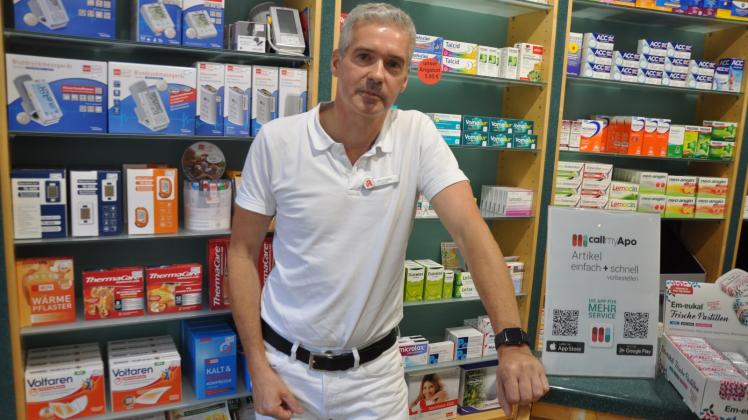 Wirkliche Verknappung von Medikamenten eher die Ausnahme: Martin Lieske, Inhaber der Parchimer Buchholz-Apotheke