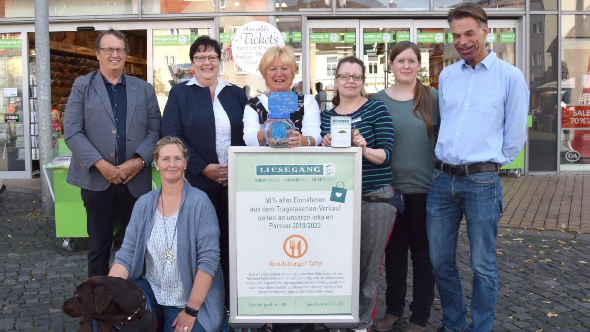 Buchhandlung Liesegang unterstützt ein Jahr lang \