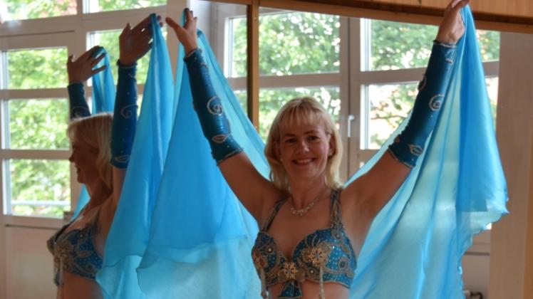 Mirja Kraack gibt seit 19 Jahren Kurse im orientalischen Tanz – dieNachfrage ist ungebremst.