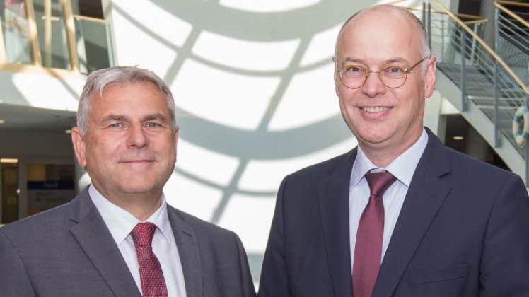 Bilden ab November das Führungsduo: Martin Blümke (l.) und Bernward Schröder.