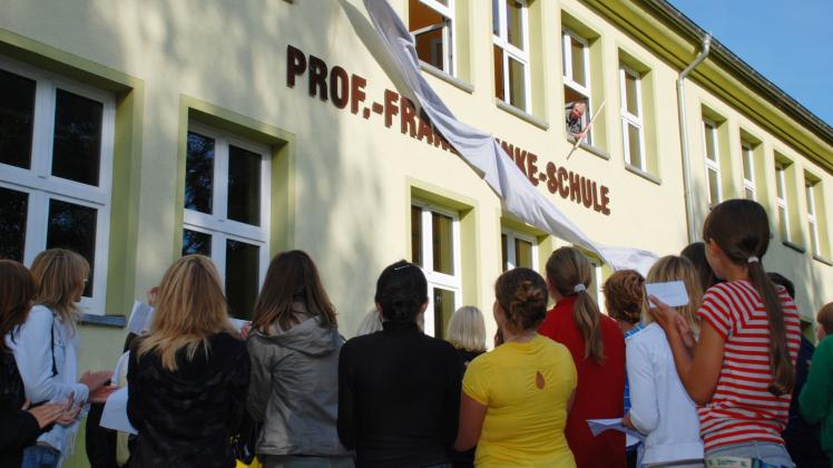 Die Schwaaner diskutieren, ob die Prof.-Franz-Bunke-Schule künftig bis zur Klasse zehn auch Gymnasiasten unterrichten soll.  
