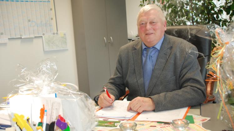 Ist für weitere acht Jahre gewählt: Karstädts Bürgermeister Udo Staeck. 