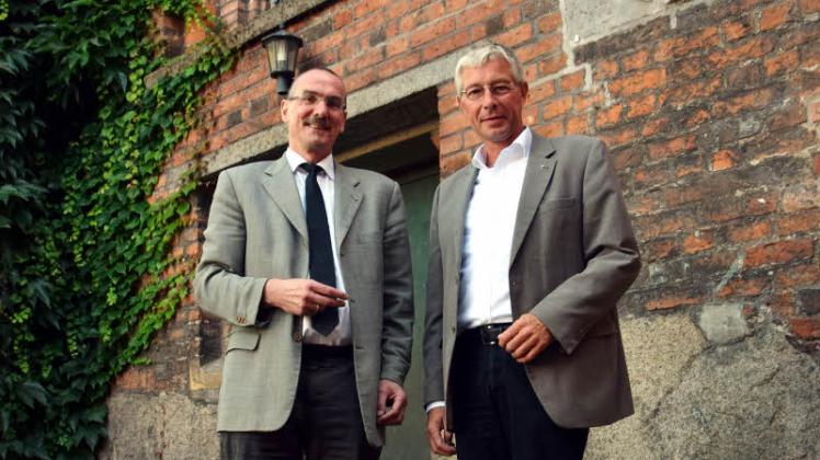 Die Pröpst Matthias Krüger (l.) und Sönke Funck stellen sich am 14. September zur Wiederwahl im Kirchenkreis Rendsburg-Eckernförde.