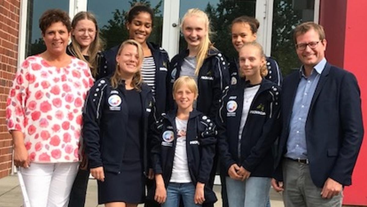Team des SSG Itzehoe zum Bundesfinale SHZ