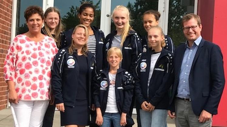 Team des SSG Itzehoe zum Bundesfinale SHZ