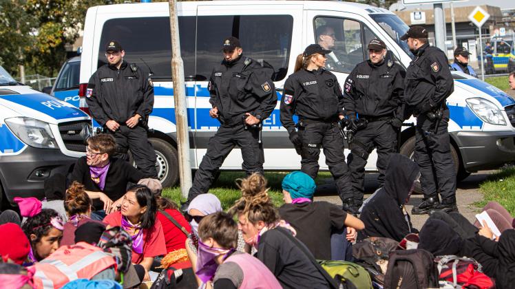 Bisher musste die Polizei kaum eingreifen.