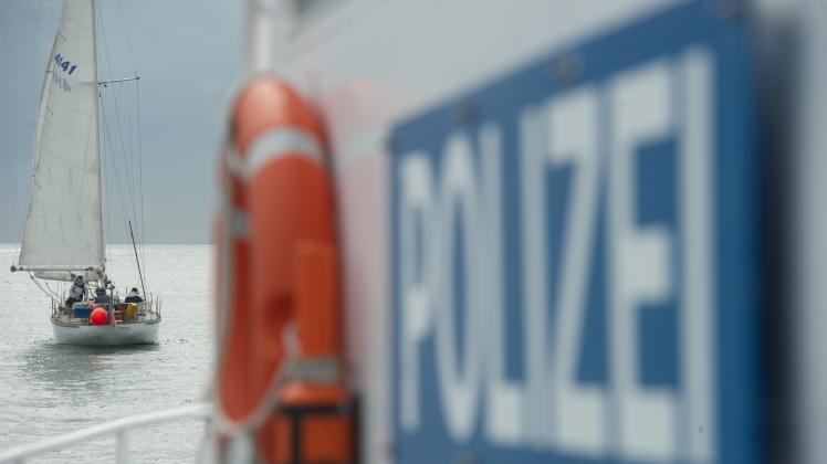 Wasserschutzpolizei auf der Ostsee