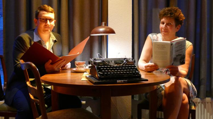 Vor zwei Jahren gaben Maximilian und Barbette Kase ihre erste Lesung zu Hans-Fallada.  