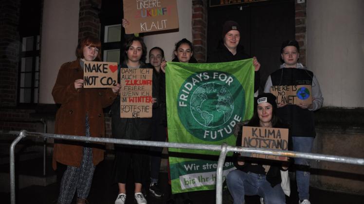 Die Schüler der Parchimer Fridays-for-Future-Bewegung wollten wissen, wie die Stadtvertreter entscheiden. 