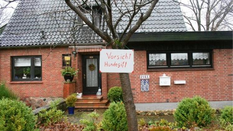 "Vorsicht Hundegift" SHZ