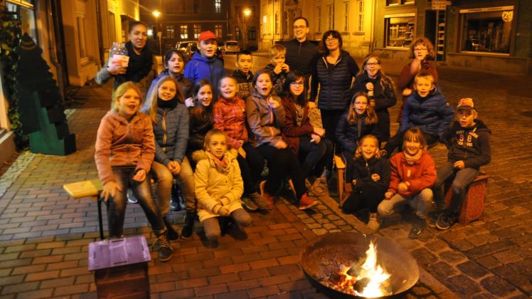 Die Klasse 4c der Diesterweg-Schule erlebte einen besonderen Abend.