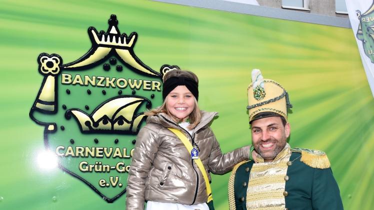 Ein super Team im BCC sind Christian Bergmann und seine Tochter Lena. Sie ist die diesjährige Kinderprinzessin und er ist der Prinz in der Riege der Erwachsenen. 