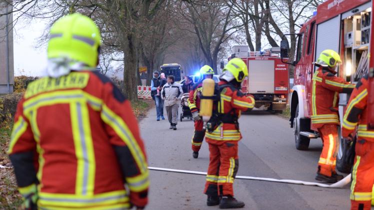 Zu einem Großeinsatz kam es am Montag in Dragun. Mehrere Feuerwehren waren im Einsatz. Wohnblöcke wurden evakuiert. 
