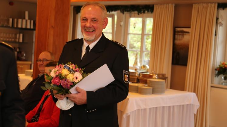 Nun nicht mehr im Dienst, Polizeioberkommissar Uwe König 
