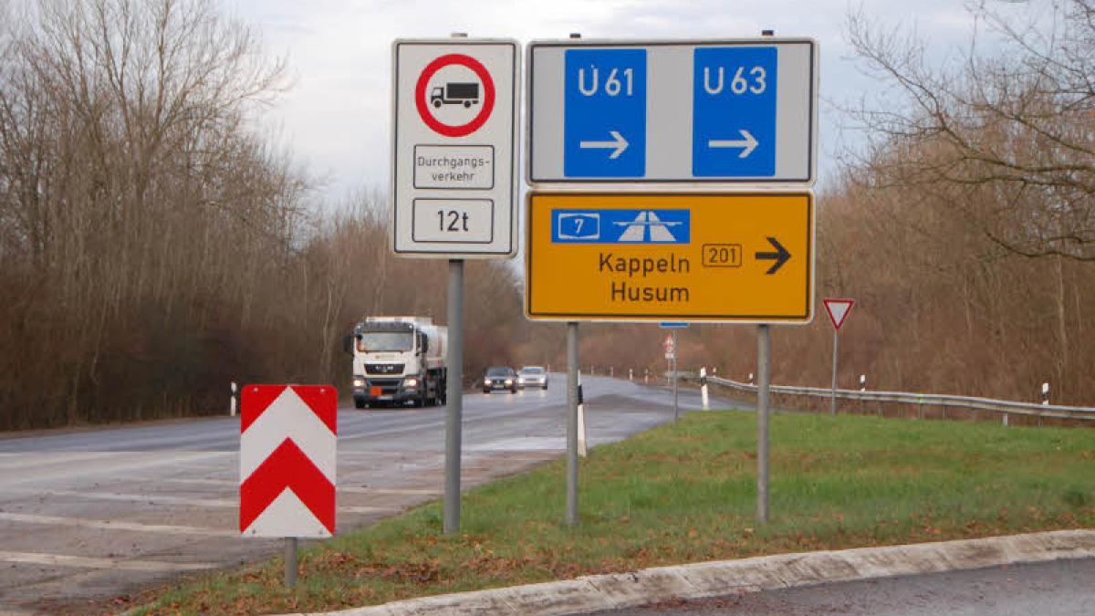 Wieder freie Fahrt auf der L 317 zwischen Schleswig und Tarp SHZ