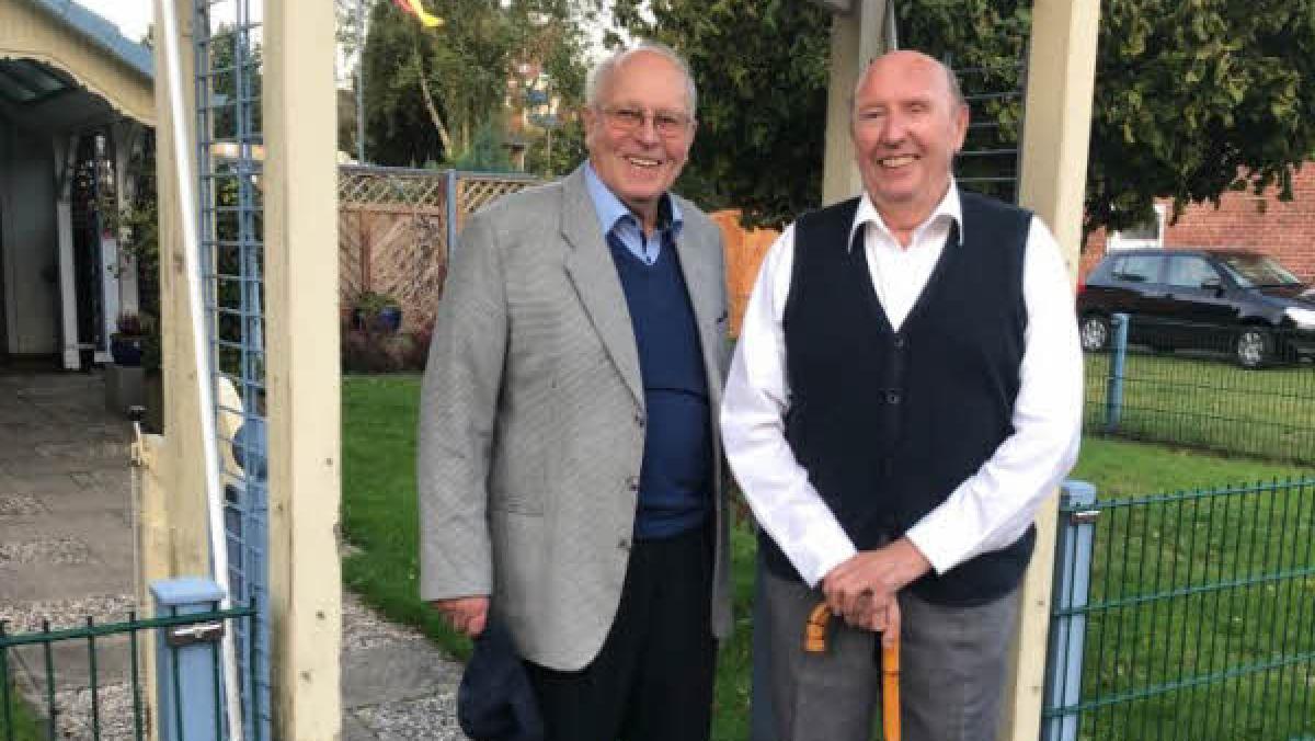 So traf ein Elmshorner nach 73 Jahren seinen Freund aus Kindestag | SHZ