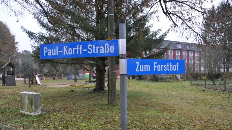 Neue Straßennamen in Wendorf: Manchmal hakt es mit der Warenzustellung. 