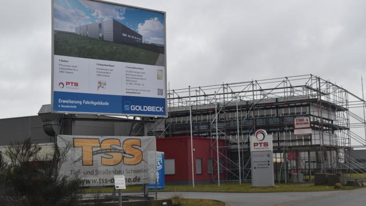 PTS-Precision investiert 3,3 Millionen Euro in den Bau einer neuen Produktionshalle im Industriepark. 