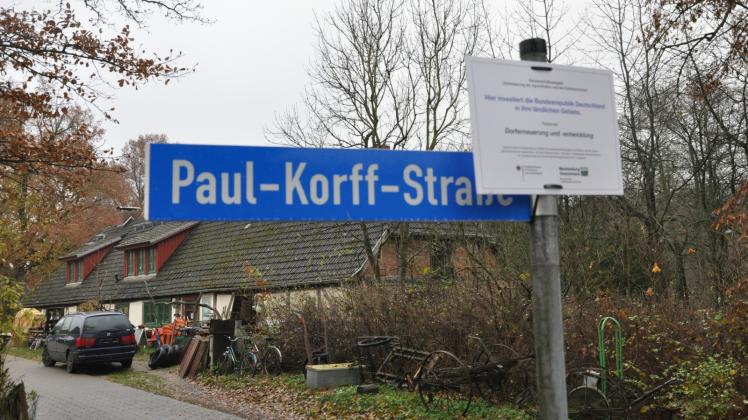 Neue Straßennamen: Einige Spediteure finden Adressen in Wendorf schwer.  