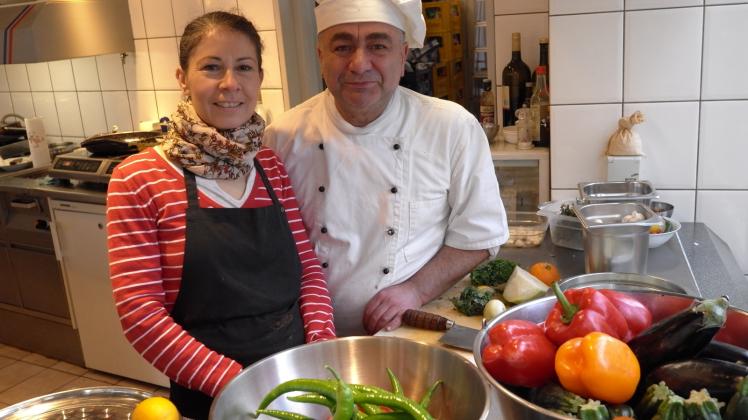Seham Lahdo und Sefic Ince kochen eine exzellente Küche, die in Schwerin Anklang findet. 