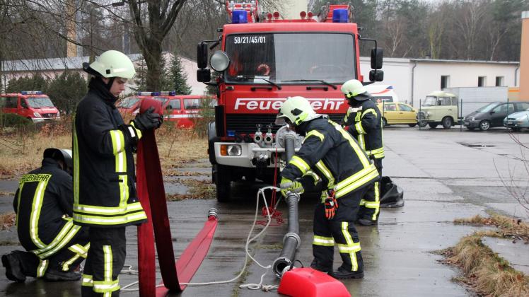 Zukunft für den Standort Dargelütz: Hier werden zukünftig weiter Feuerwehrleute ausgebildet. 