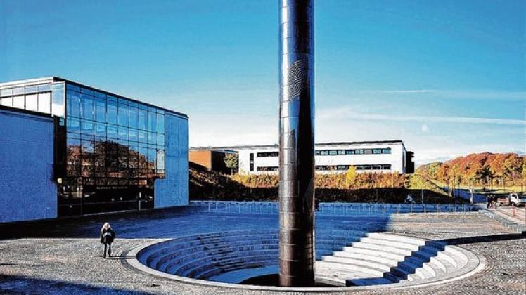 Syddansk Universitet in Sonderburg: Deutsch ist zum Leidwesen der Industrie  auf dem Rückzug. Foto: Ole Haupt/SDU